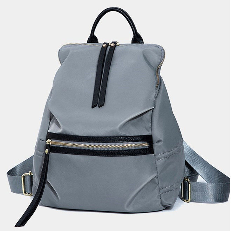 Tide brand backpack women's 2022 new large-capacity fashion light travel backpack all-match multi-purpose shoulder handbag