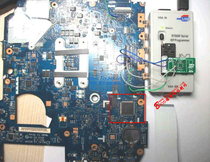 KB9012 NPCE288 RT809F ITE8586E ITE8587 EC IO Low Voltage SPI Programmer