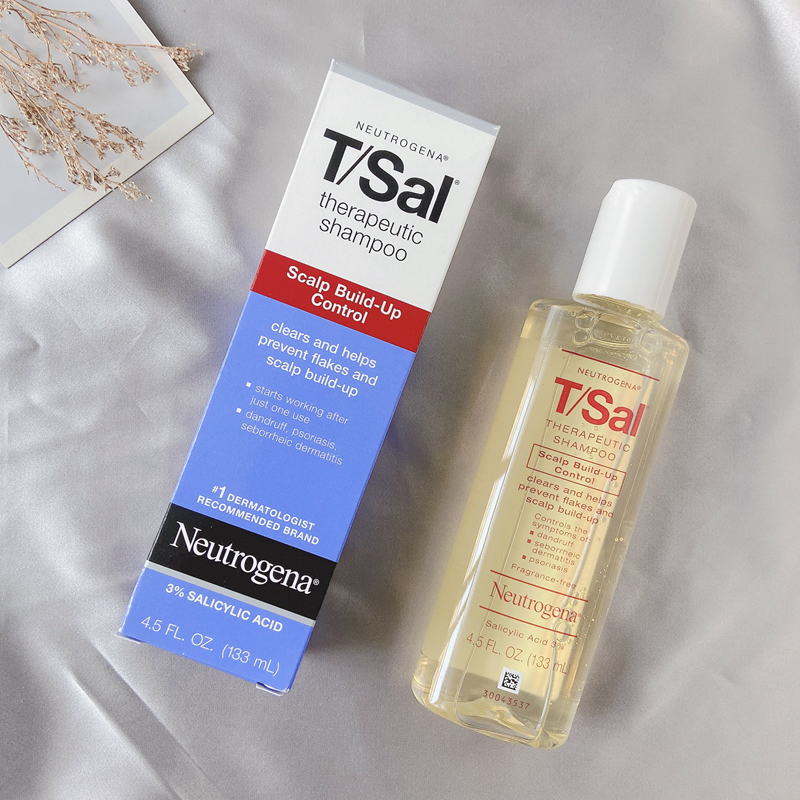 American neutrogena Ludraz Shampoo T-sal Salicylic Acid Anti-Dandruff Antipruritic 133ml