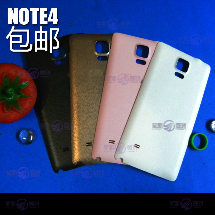 Suitable for Samsung Note4 Original Back Cover and Back Shell 9108V N9109W N9100 N910F Bottom Shell and Back Shell