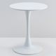 Nordic round table coffee table sales office reception negotiation table ins ຕາຕະລາງສີຂາວຂະຫນາດນ້ອຍອາພາດເມັນ slate ຕາຕະລາງ dining ຂະຫນາດນ້ອຍ