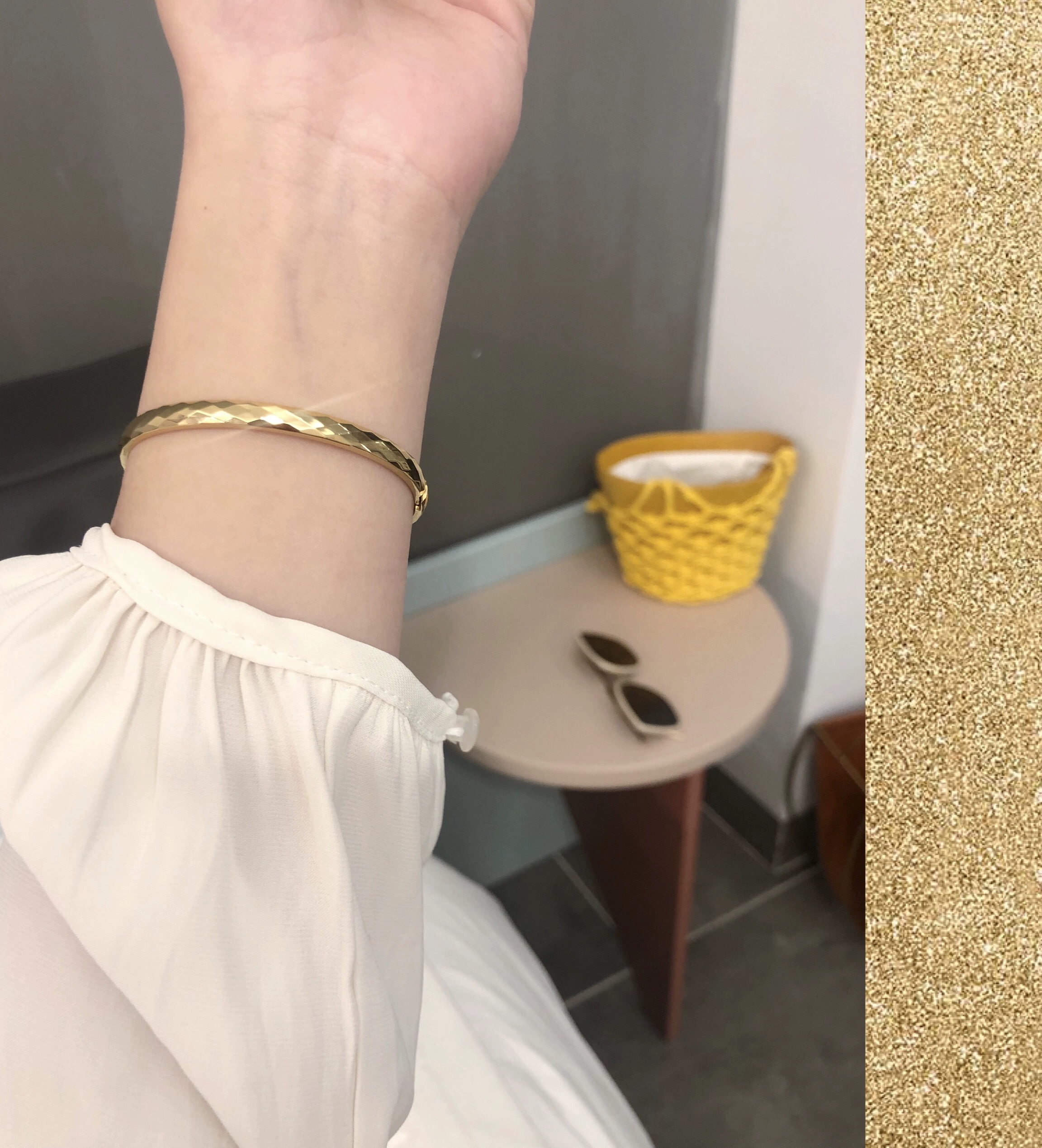 YANGAA 2019 Spring Vintage Kim loại Bracelet Bracelet Vàng - Vòng đeo tay Cuff