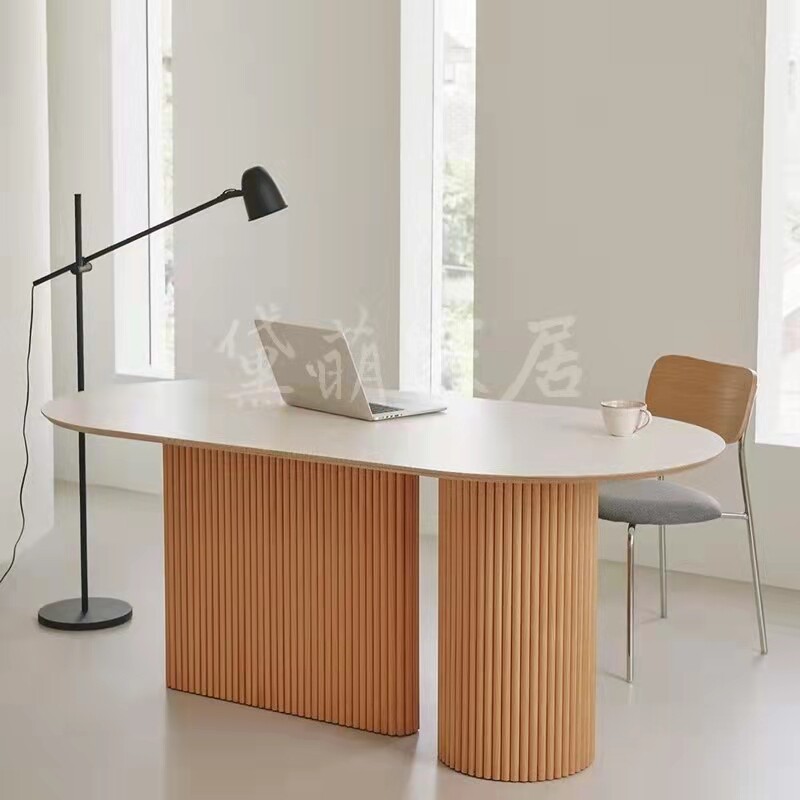 Café Casual Table Tennis Red Reception Negotiation Table Home Small Family Dining Table Light Extravagant Solid Wood Rock Plate Dining Table