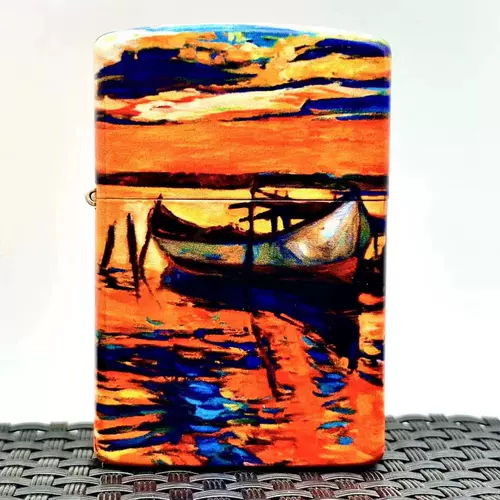 [Super Play EDC] Zorro 902 Новая цветная печать керосина легче ретро -песчаное колесо.