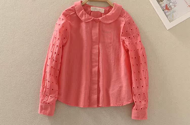 Chemise fille à manche longue - Ref 2085592 Image 7