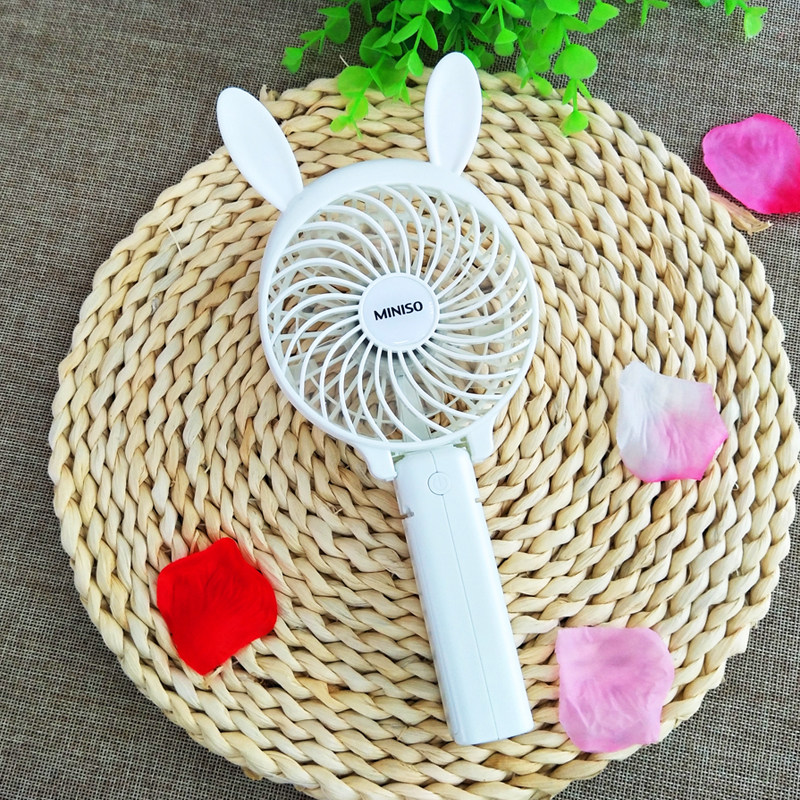 [USD 18.63] Japan famous and excellent MINISO fan rechargeable mini