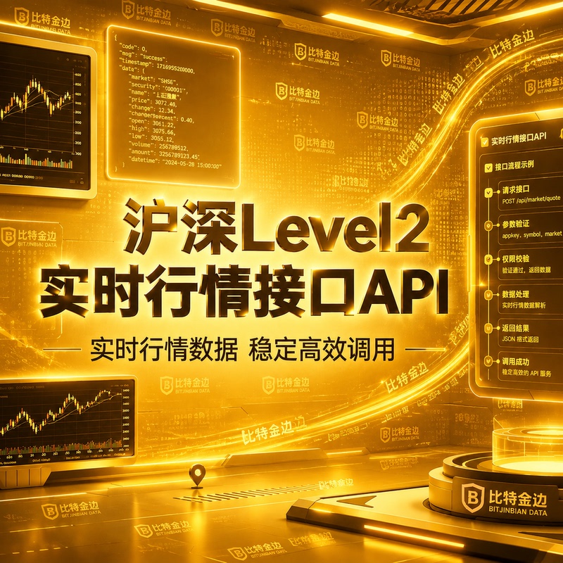 Shanghai and Shenzhen Level2 Real-Time Market Data Interface Api L2 Tick-By-Tick Order Book Auction Shanghai and Shenzhen Level2 Real-Time Market Data Interface Api L2 Tick-By-Tick Order Book Auction