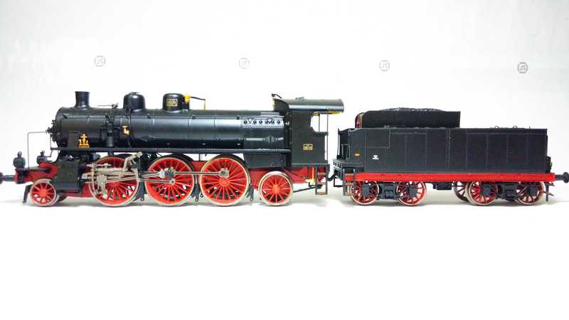 Ho Scale Os.Kar Steam Engine, Bare Model Without Box