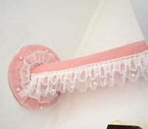 Pastoral lace air conditioning hole decorative pipe decorative cover Cotton custom pipe ugly baffle wall hole paste package pipe