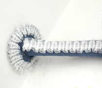 Custom fabric air conditioning pipe cover Pastoral decoration Lace dust cover Pipe occlusion cover Wall hole paste beautiful