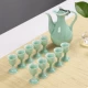 Rượu vang đặt men celadon rượu vang trắng thủy tinh - Rượu vang