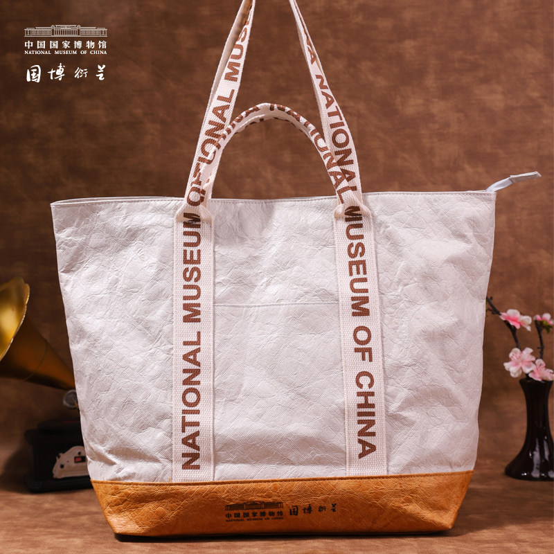 China National Museum washed special eco-friendly bag retro fashion girlfriend lovers girlfriends handbag single shoulder handbag