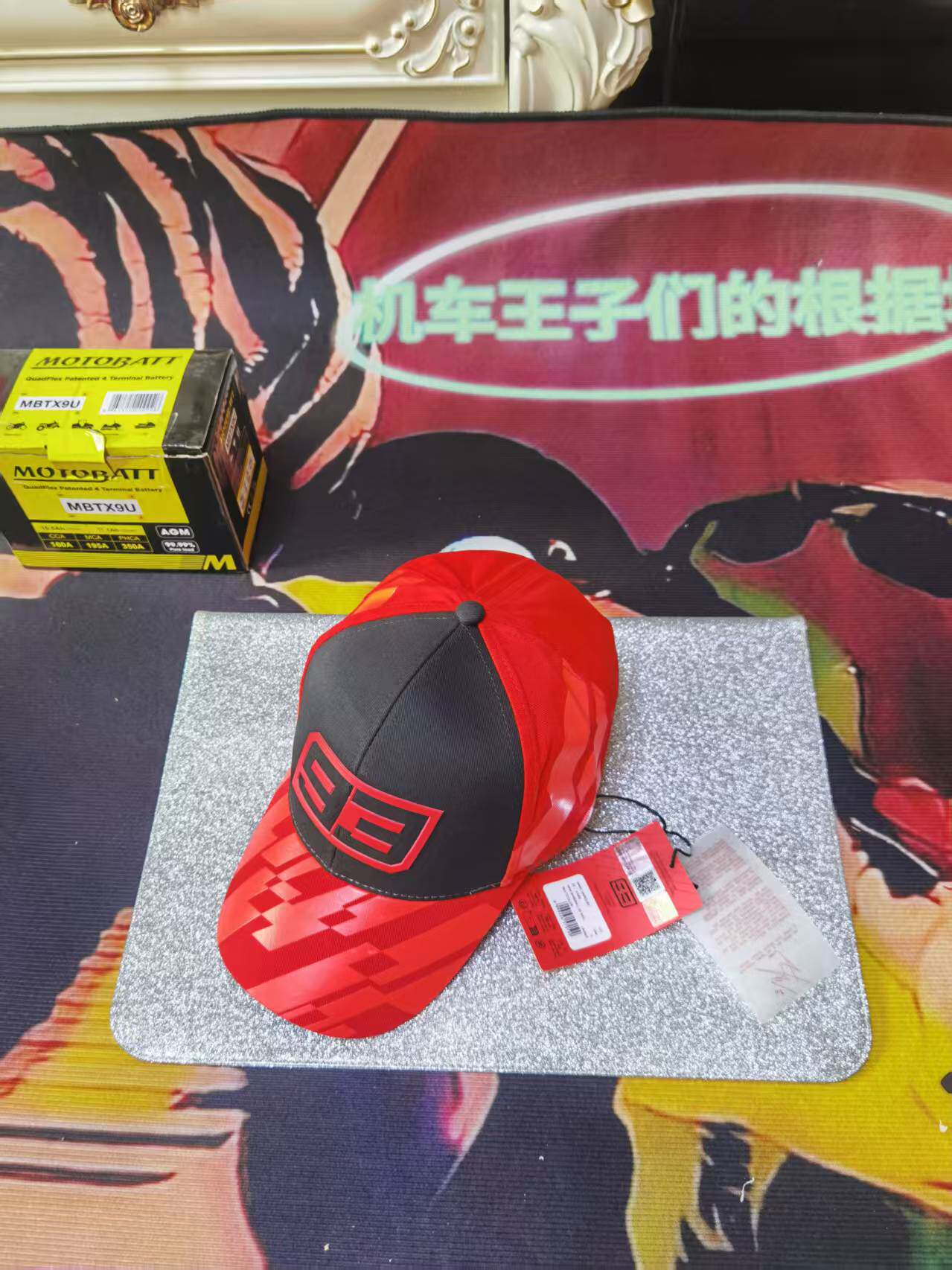 Заготовки ключей 现货正品marc marquez 2025赛季马奎斯93联名帽子休闲周边运动