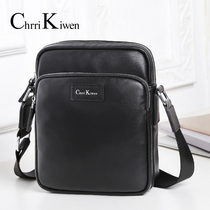 2021 new shoulder bag mens casual tide Bag Mens crossbody bag Korean version of the trend leather sports bag