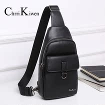 Chrri kiwen chest bag men fashion trend shoulder bag large capacity men casual ins shoulder bag small backpack