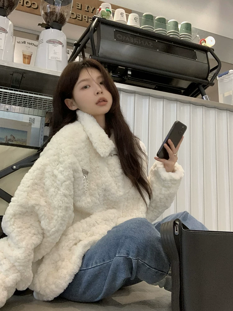 Short winter jacket, Chanel style, oversize, increased thickness, high-quality style