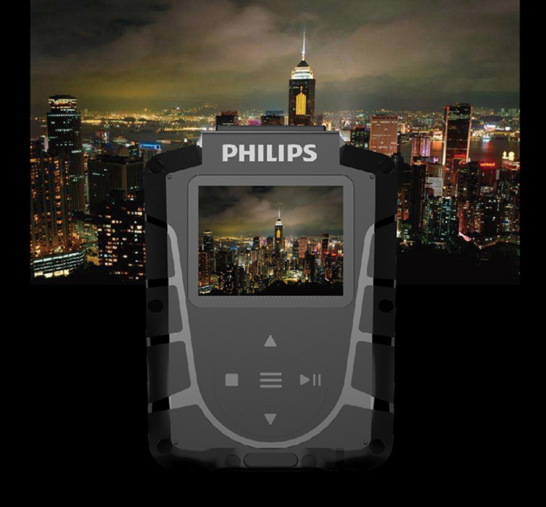 Philips/飞利浦执法VTR8110高清红外夜视专业执法现场记录仪器议