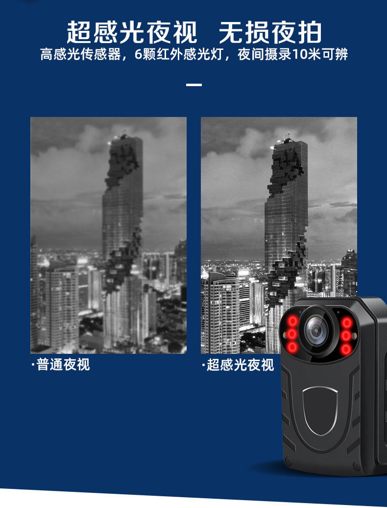 执法1号DSJ-A5S记录仪高清红外夜视触摸WIFi遥控执法记录仪器议 执法1号DSJ-A5S记录仪高清红外夜视触摸WIFi遥控执法记录仪器议