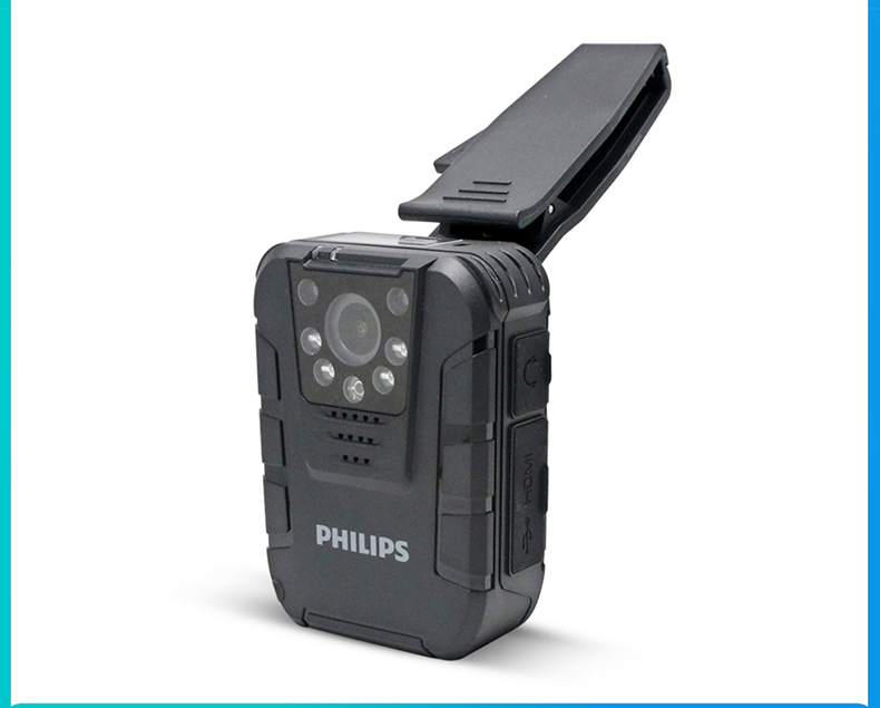 Philips飞利浦执法记录仪VTR8100高清红外夜视便捷式现场记录行车