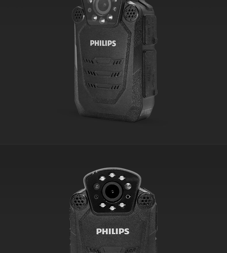 Philips/飞利浦执法记录仪VTR8200高清红外夜视现场记录仪摄像机