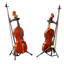 Violin special stand vertical floor-standing foldable telescopic bow hanging metal steel pipe portable support bracket