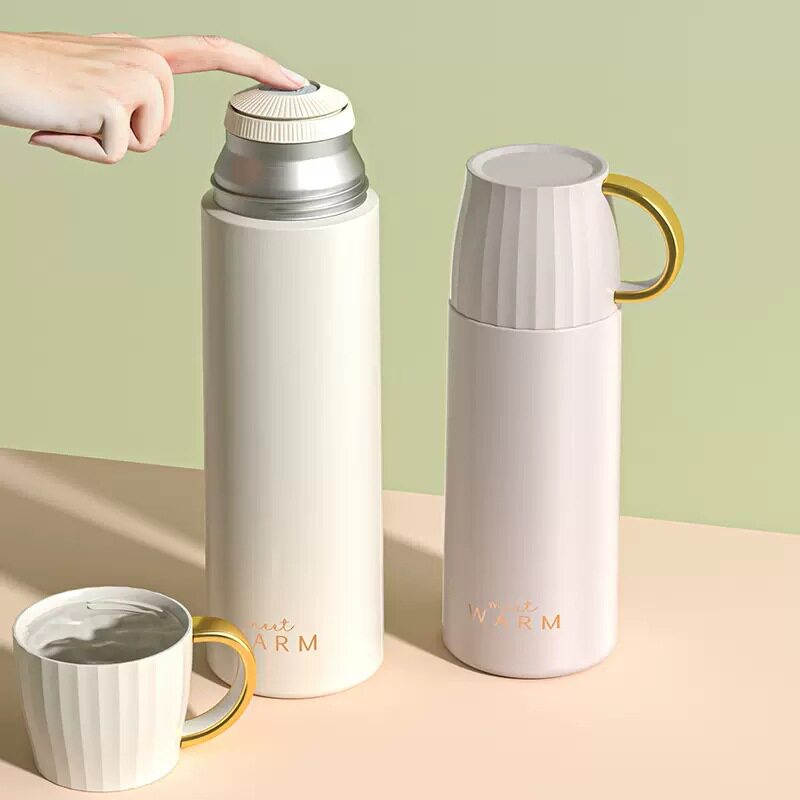 Heat cup female capacity water cup with cover simple freshman Sensen Creative Trend in Wind Cup