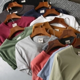 Мыть и шлифовать!Трудные товары!Выбор внешней торговли T -Fork Men's Original Syster Summer Round Round Neck Casual Short -sleed Cows