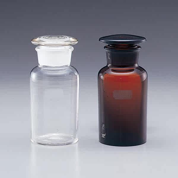 Azovwang ground glass bottle wide mouth type 1-4391-01 brown hard glass bottle white large mouth reagent bottle
