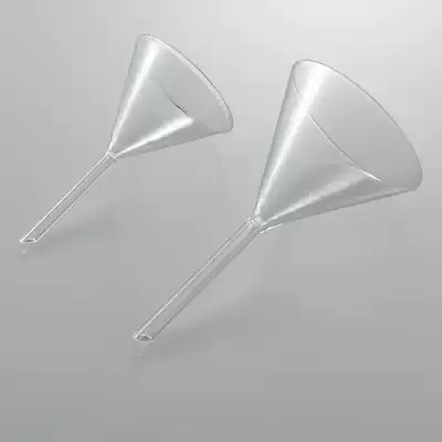 Azovang glass funnel 2-9171-01 borosilicate glass 3 3 three-corner funnel