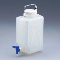 Square bottle live bolt with angle bottle 5-056-01 Plastic bottle with faucet can be used for autoclaving