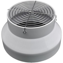 6-inch blower joint round pipe axial flow inclined flow fan exhaust fan metal iron mesh safety protective mesh hood