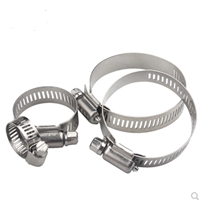 Stainless steel hose clamp hoop gas small Vitta small vent water pipe clamp ring clamp clamp