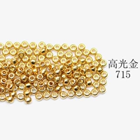 8/0 блестящее золото 715-5г