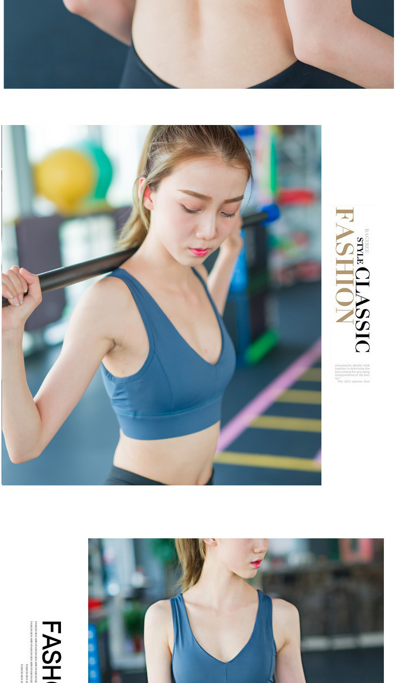 Áo ngực thể thao chống sốc kiểu vest cường độ cao có thể điều chỉnh làm đẹp trở lại tập hợp yoga tập thể dục áo ngực chạy bộ nữ - Đồ lót thể thao áo bra tập gym big size