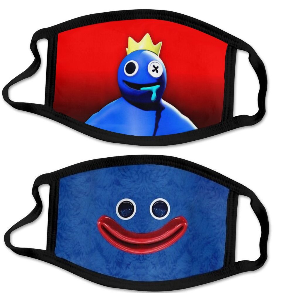 Bobby Mask Large Blue Cat Mask Rainbow Friends Mask Dust and Haze Mask Breakthrough Beyond Game Time