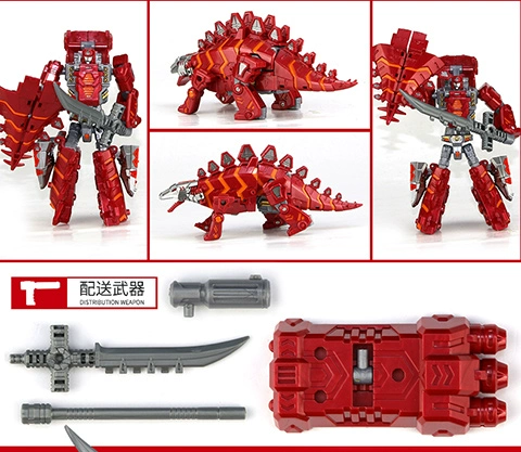 Đồ chơi biến hình King Kong Tyrannosaurus Rexro robot khủng long đồ chơi năm trong một mô hình bé trai 6 tuổi + - Gundam / Mech Model / Robot / Transformers