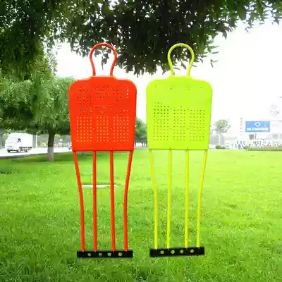 Factory football training auxiliary equipment Football training human wall training target portable human wall