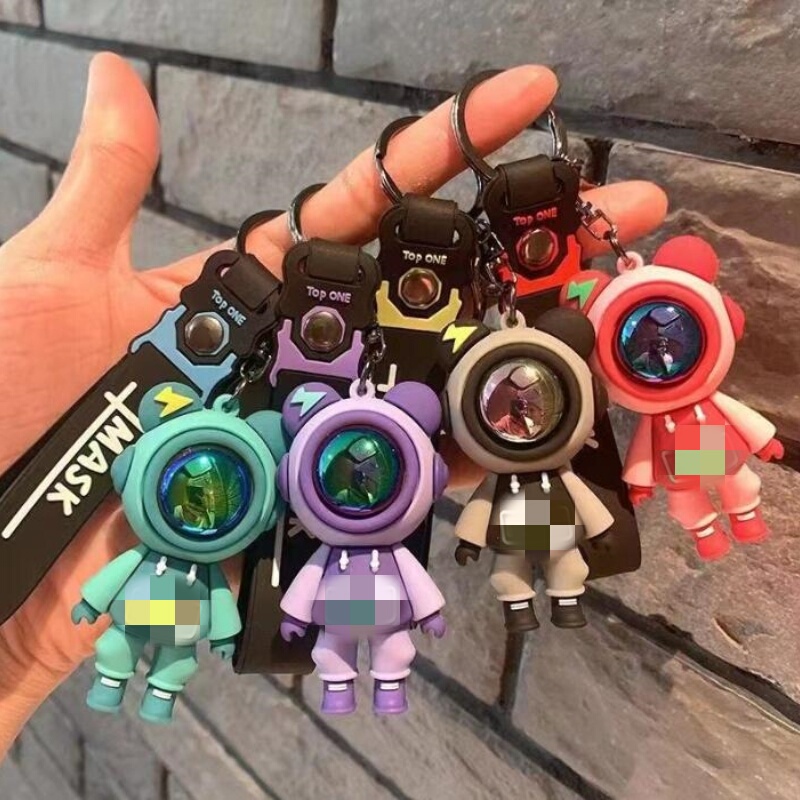 Student Prizes Cute Cartoon Creative Practical Doll Pendant Car Bag Keychain Children's Prizes Small Gifts