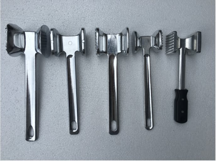 Hammer Meat Steak Hammer Hammer Hammer Hammer Aluminum Alloy Large Meat Hammer with Nails Meat and Row Hammer