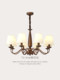 American Retro Living Room Chandelier, French Mid-Century Master Bedroom, Dining Room, Study Lighting, Rural Pastoral Style Lighting Fixtures