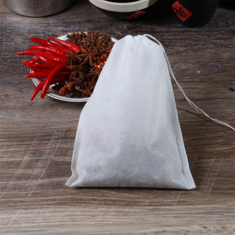 100 100 13 * 18 UNWOVEN CLOTH Woven Bag of Brine Bag bag Sauce Bag SAUCE BAG DISPOSABLE TEA BAG Disposable Tea Bag