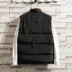 Mùa thu 2019 mới đôi guốc cotton nam cộng với phân bón XL mặt cười nhãn vest vest nam - Cực lớn áo thể thao nam Cực lớn