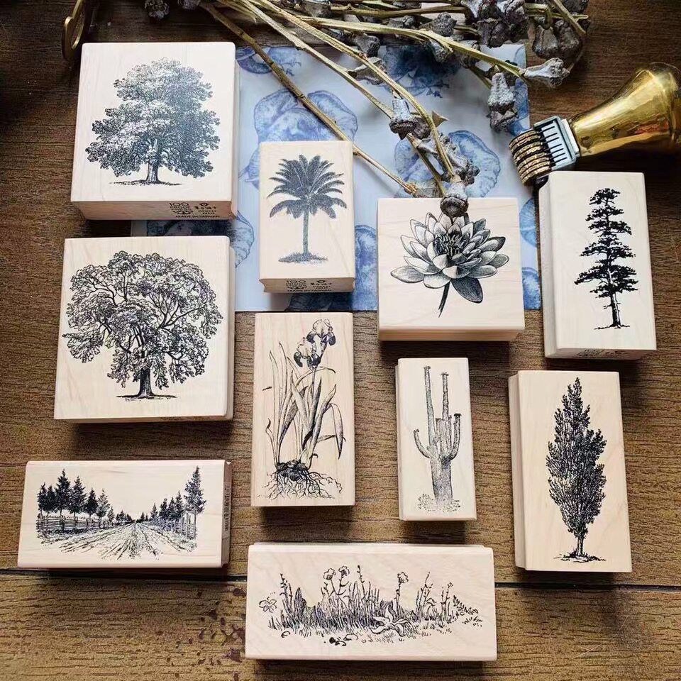 (Kobayashi) spot US 100ProofPress wooden seal