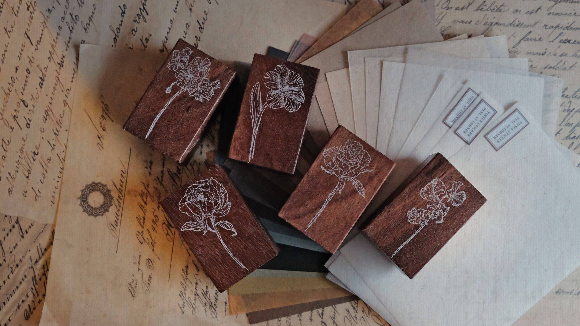 Spot Malaysia jieyanow Garden of inspiration stamp material paper bag