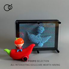 3D модель члена маятник 3d立体百变针画克隆手模三维针雕手印模型家居装饰摆件创意小礼物