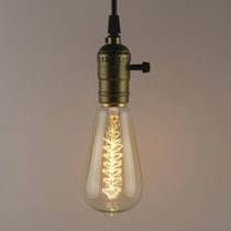 Fortune tree ST64 retro Edison light bulb Bar Cafe decoration creative Christmas tree light bulb customization