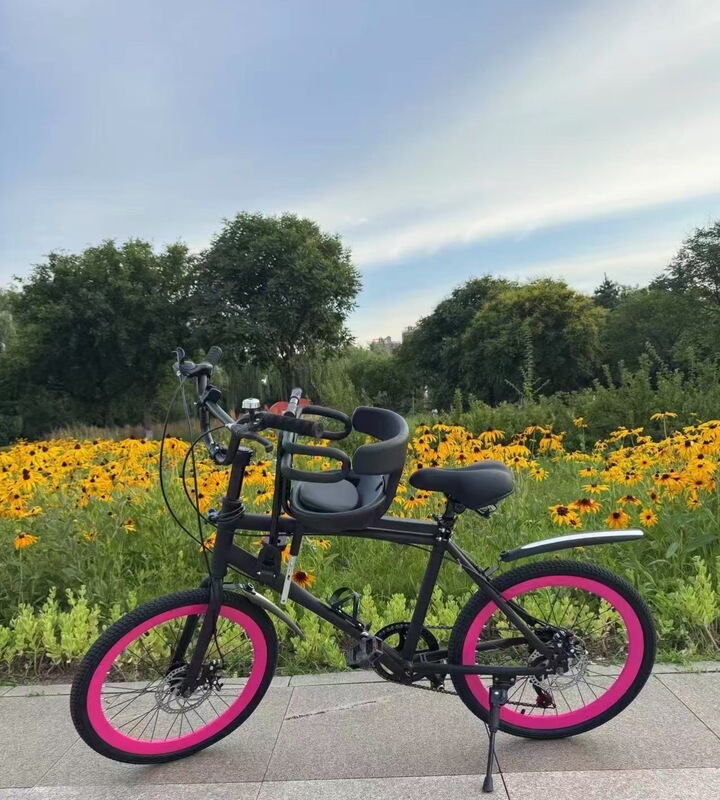 22inch Adult Variable-Speed Road Bike with Built-In Child Seat, Suitable for Taking Children Out, Dual Disc Brakes, for Both Men and Women 22inch Adult Variable-Speed Road Bike with Built-In Child Seat, Suitable for Taking Children Out, Dual Disc Brakes, for Both Men and Women