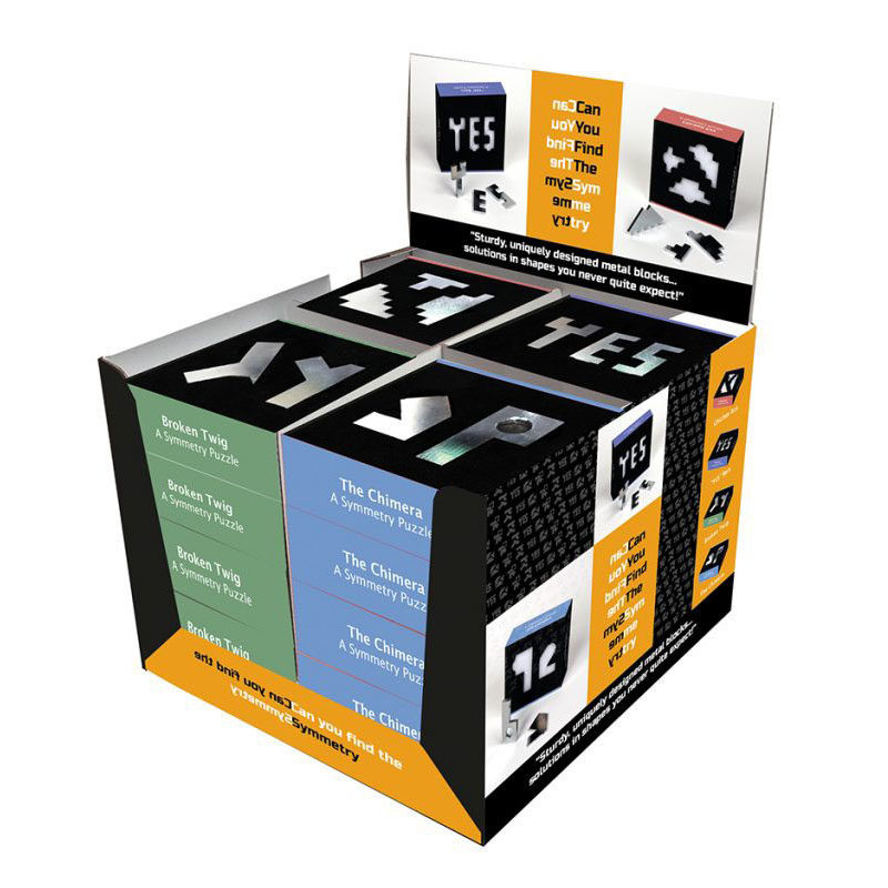 товар из китая recent toys折断的细枝broken twig金属对称拼图益智解谜烧脑玩具