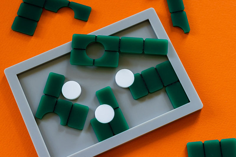 товар из китая utto-puzzle绿色拼图green 13浅香遊益智类烧脑玩具日本正版谜题 Utto/puzzle