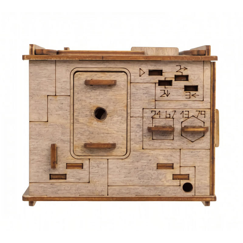 товар из китая esc welt太空盒space box 烧脑木质解谜机关匣益智puzzle德国玩具